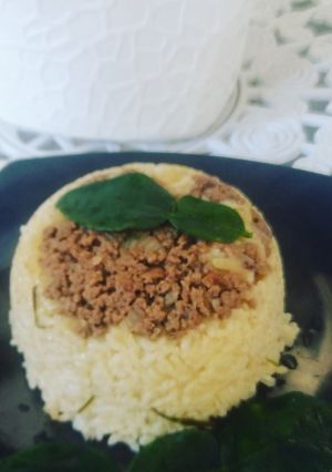 Foto resep Nasi Tim Daun Jeruk