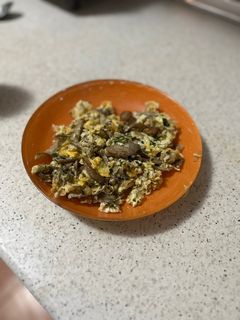 Una foto de Revuelto de boletus