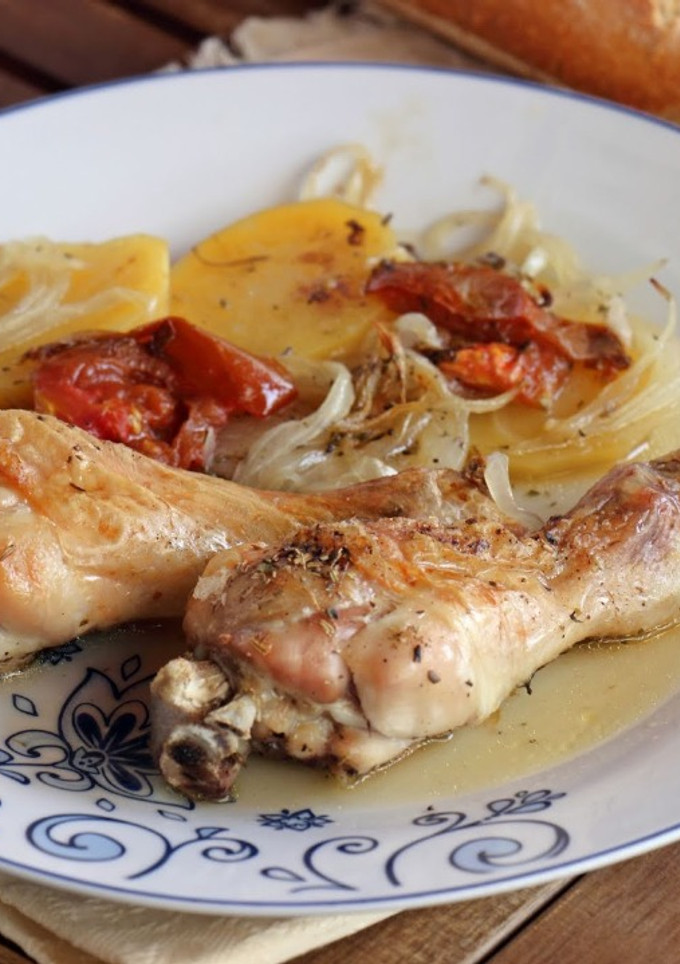 Una foto de Jamoncitos de pollo a la cerveza
