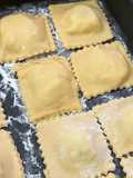 Ravioli de Ricota e Espinafres