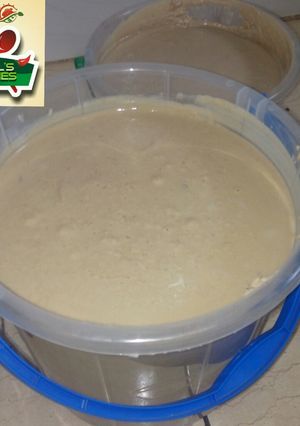 A picture of Yadda zaki gyara gyadar ki dan yin kunu.