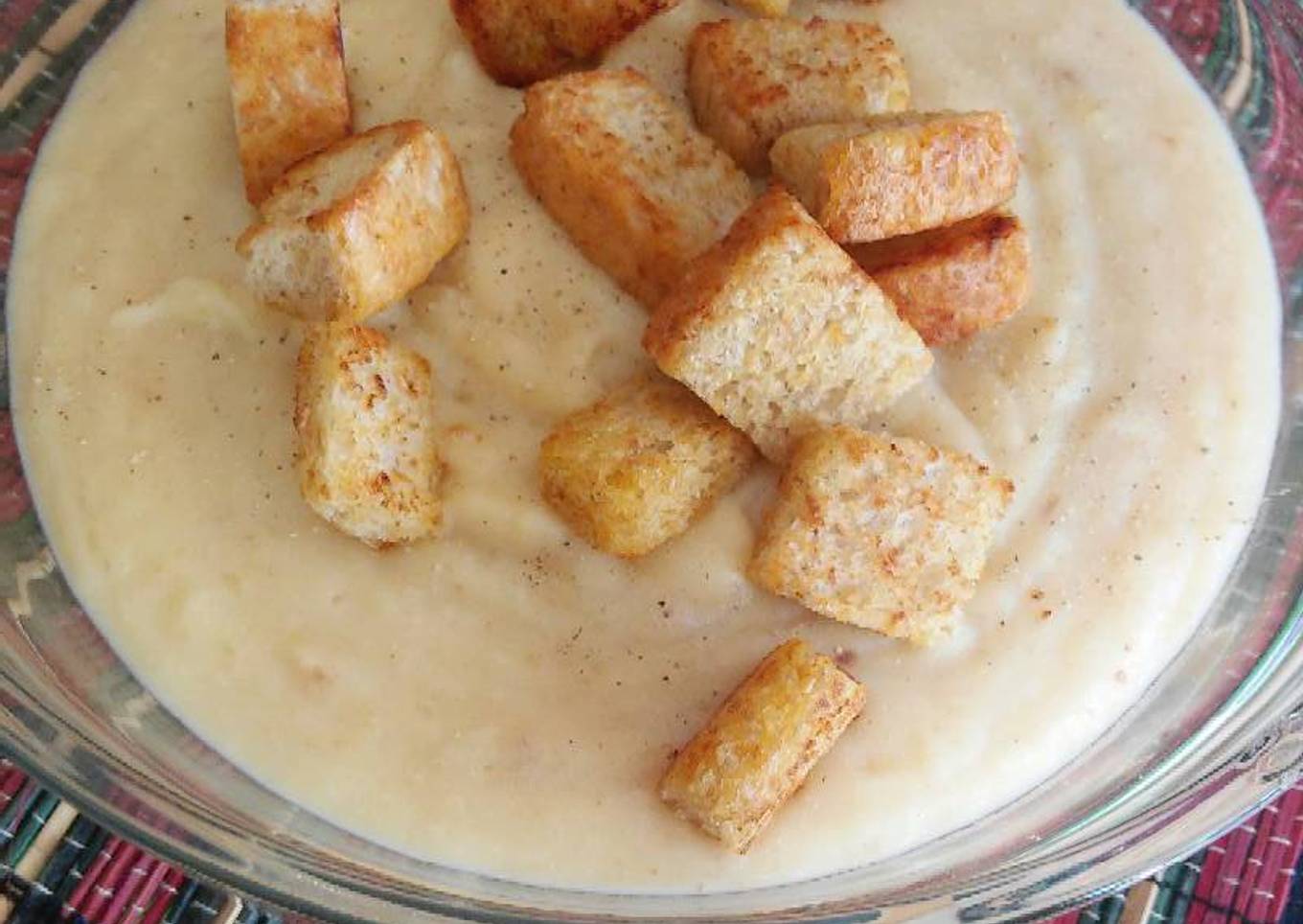 Sup krim kentang / potato cream soup