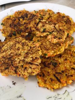 Sárgarépás kölesfasírt recept fotója