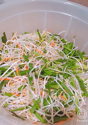 Hình của món Dưa giá hẹ.