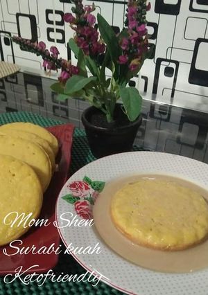 Foto resep Surabi kuah santan #ketofriendly