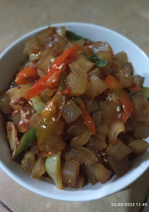 Foto resep Oseng kikil sapi