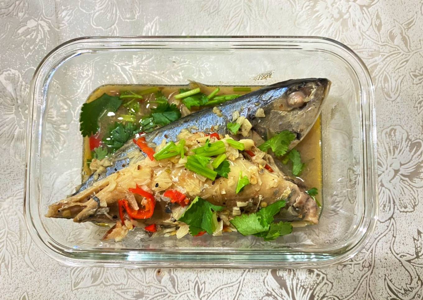 Thai Hot and spicy mackerel stew