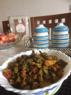 A picture of Beans Aloo sabji.