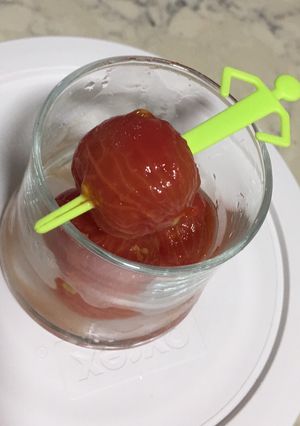 A picture of Seasoned tomatoes.