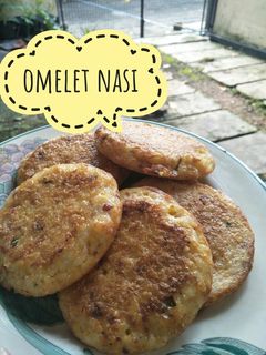 Foto resep Omelet nasi