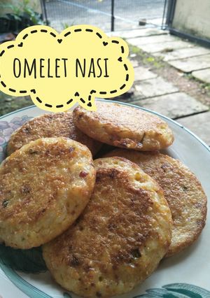 Foto resep Omelet nasi