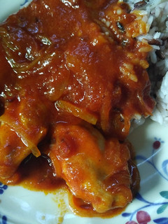 A picture of Tomato Chicken Curry.