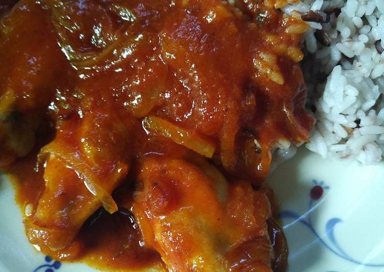 Recipe of Speedy Tomato Chicken Curry