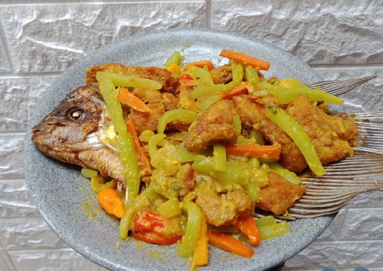 Resep Gurame bumbu acar, Bisa Manjain Lidah