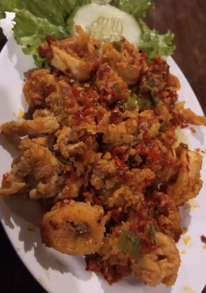 Foto resep Cumi crispy cabe garem🦑
