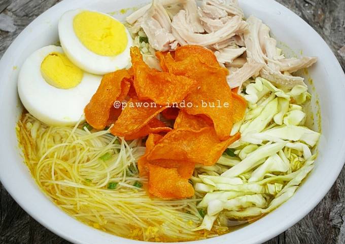 Step-by-Step Guide to Make Super Quick Homemade Soto Ayam (Indonesian Chicken Soup)