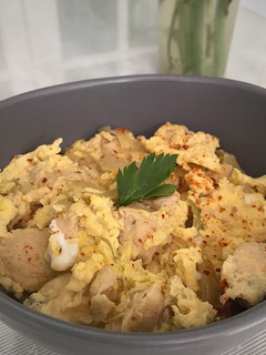 Foto resep Oyakodon(Chicken Rice Bowl and Egg)
