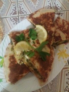 صورة لوصفة خميرة محشية باللحم 😍 تطيب اي تستوي في المقلاة 😲 أكلتي المفضلة لذيذة جداً 😋