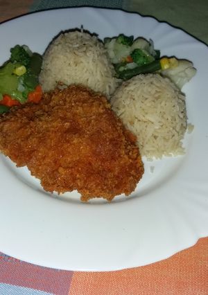 Sajtbundában sült csirkemell recept fotója