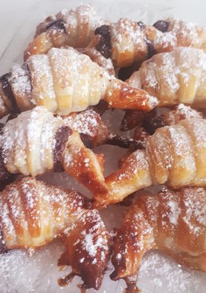 Foto principal de Mini croisants con nocilla