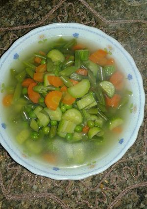 صورة لوصفة شوربة خضار 🍜