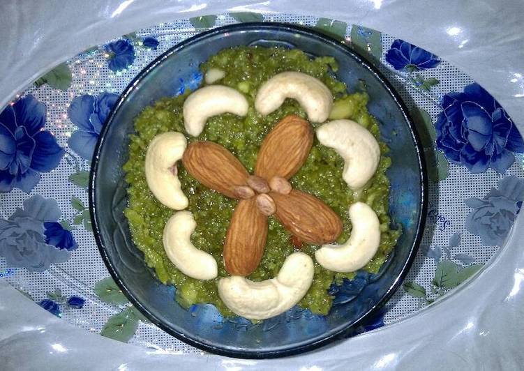 Bottle gourd halwa