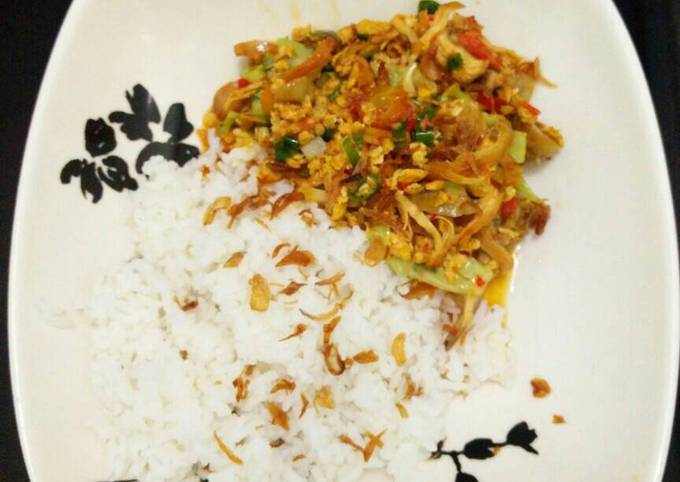 Yuk intip, Bagaimana cara memasak Gongso ayam telur bakso  gurih