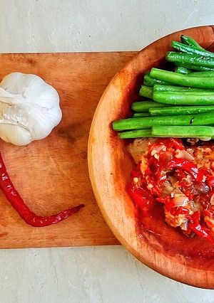 Foto resep Ayam penyet sambal bawang
