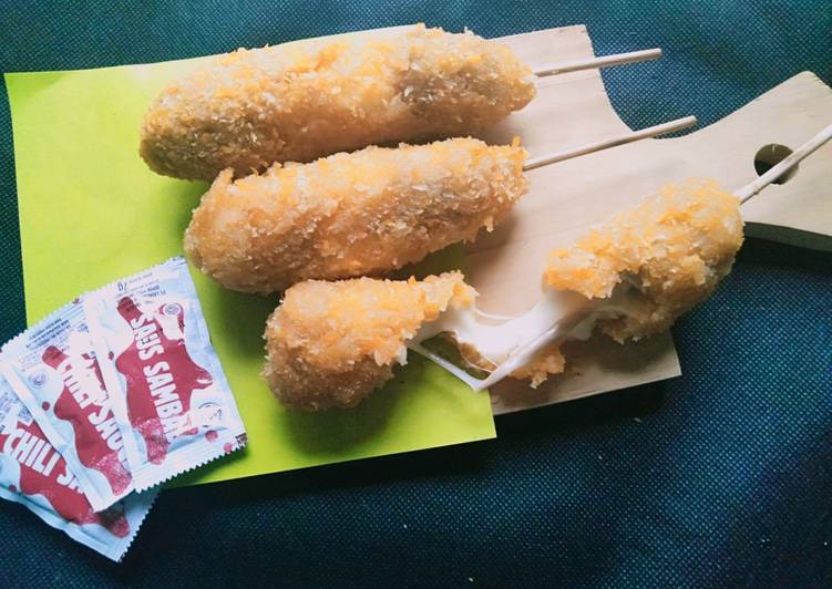 Sosis corndogg mozarella🧀