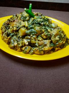 পালং ঘন্ট(palong ghonto recipe in Bengali) রেসিপির প্রধান ছবি