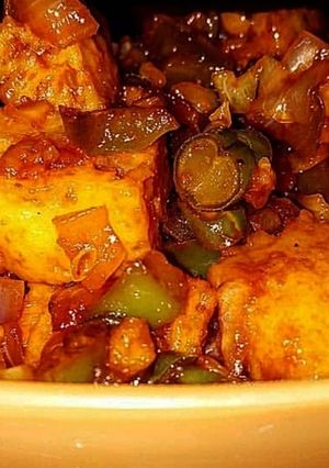 A picture of Fried chilli idli.