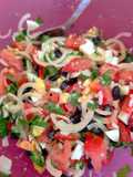 Ensalada de colores, bien completa