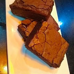 Fudge brownie A picture of Fudge brownie.