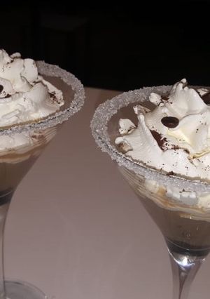 Una foto de Postre de tiramisú