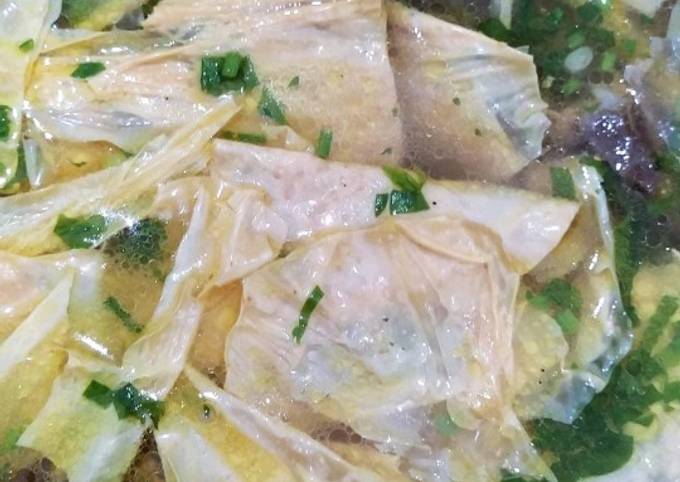 Sop Kembang Tahu Tulang Ayam