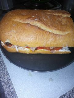 Una foto de Pan relleno