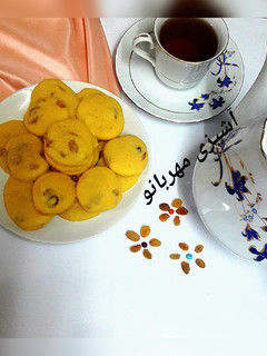 عکسی از دستور شیرینی کشمشی