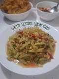 Tumis Tempe Labu Siam