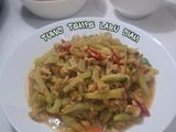 Tumis Tempe Labu Siam
