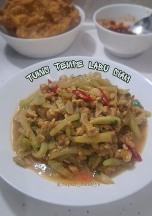 Foto resep Tumis Tempe Labu Siam