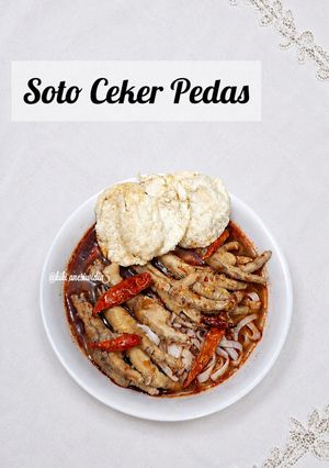 Foto resep Soto Ceker Pedas