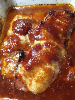 A picture of Baked BBQ Chicken.