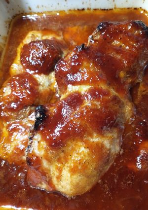 A picture of Baked BBQ Chicken.