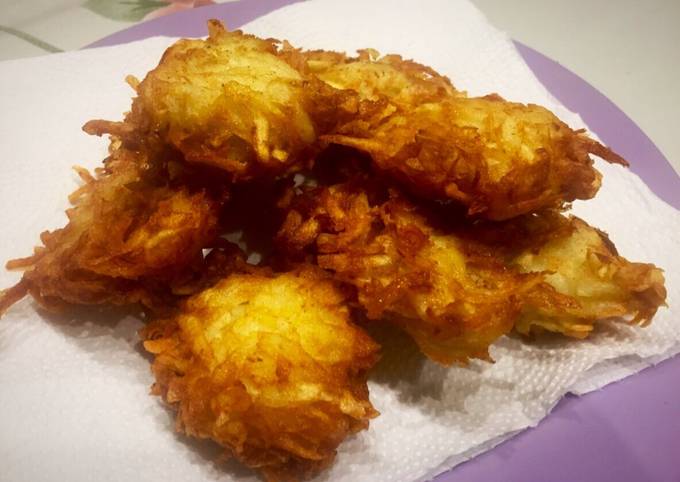 Latkes de papa ? (buñuelos de papa) (levivot) Receta de Adri Cocina! -  Cookpad