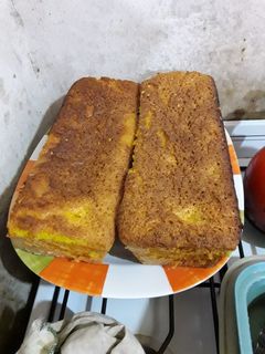 Una foto de Budín con chips de chocolate