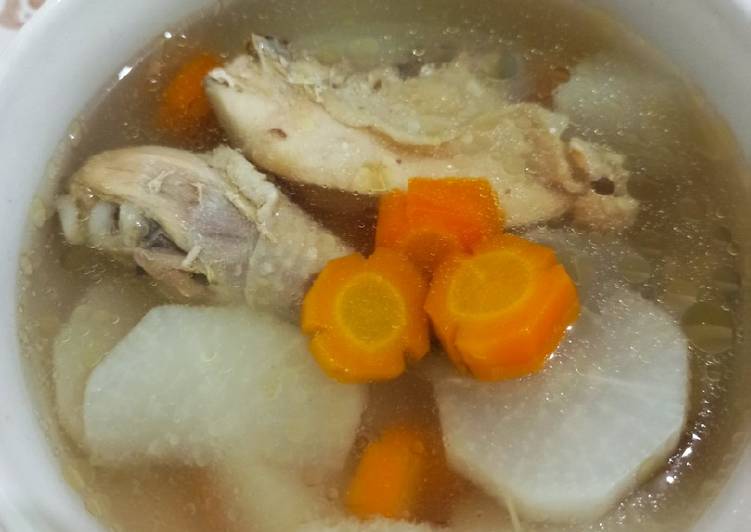 Cara Memasak Sup Ayam Lobak Sedap Resep Us