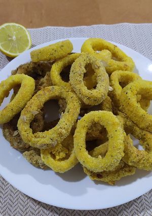 Una foto de Rabas al horno