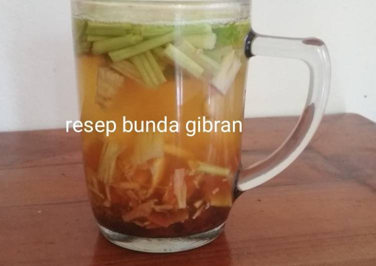 Wedang SeRuNi (Sereh jeRuk Nipis)