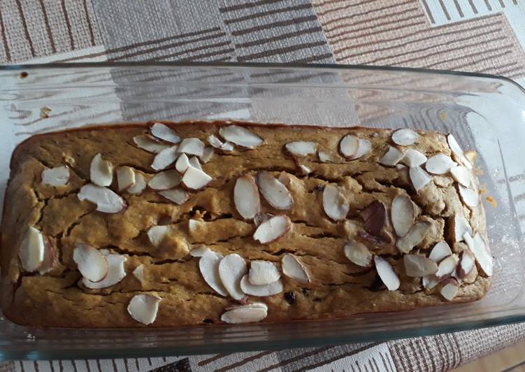 Como hacer pan de banano saludable