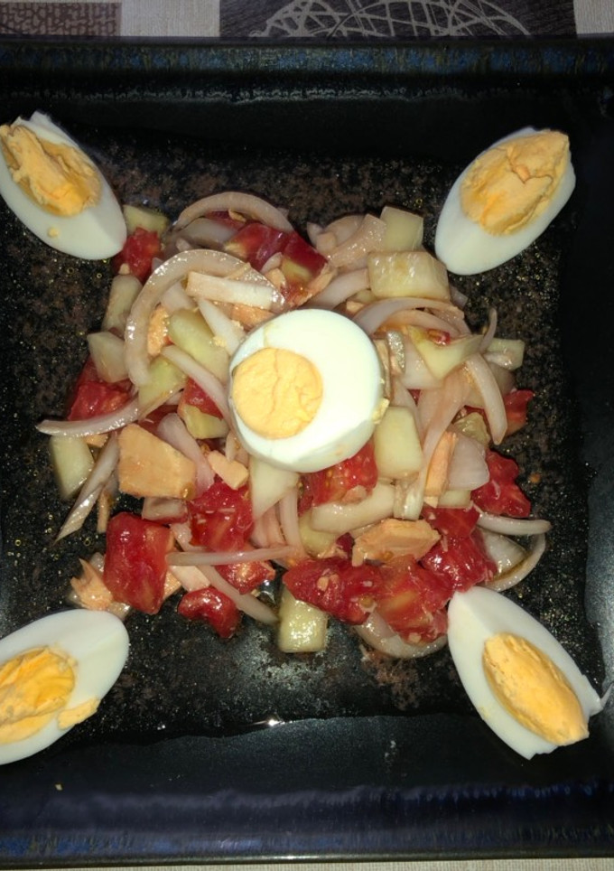 Una foto de Ensalada de verano a mi manera